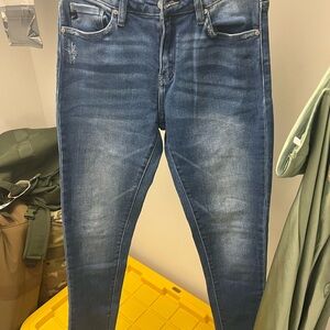 KanCan Medium Wash Straight Jeans
